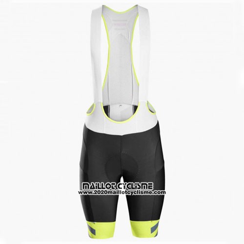 2016 Maillot Ciclismo Trek Bontrager Vert et Noir Manches Courtes et Cuissard